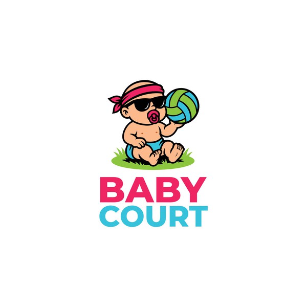Logo design concept for Baby Court