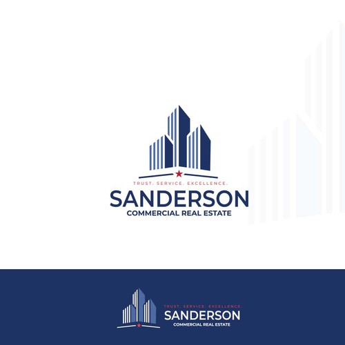 Bring the heat! - Sanderson Commercial Real Estate Logo & Website Diseño de Friendly Label