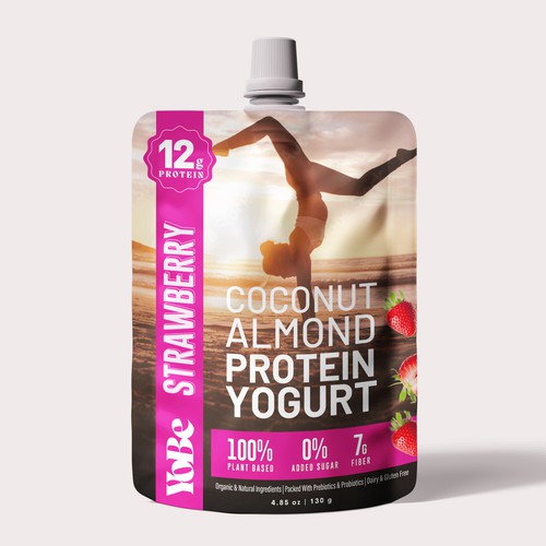 Create Eye-Catching Packaging for YoBe's Protein Yogurt to Shine at Whole Foods Design by vinny soni