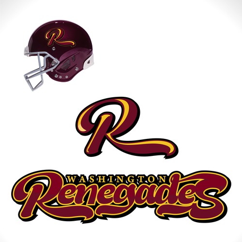 Community Contest: Rebrand the Washington Redskins  Design by mgeorge