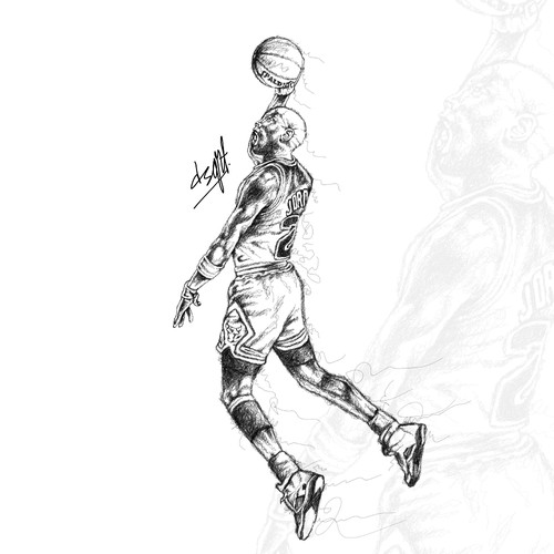 silhouette of an athlete Design by dsgrt.