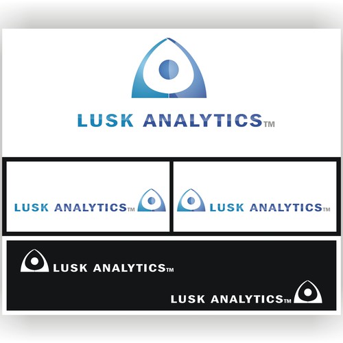 logo for Lusk Analytics Design by OriginArt