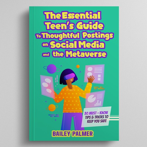 Design an awesome and eye catching book cover that appeals to teens/parents for a guide book Design by Dynaaa
