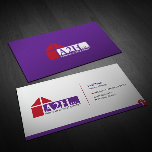 Create a winning business card design for Real Estate with a purpose Design by Concept Factory