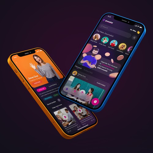 Make a APP for a cool new START UP! Design von tonydanza