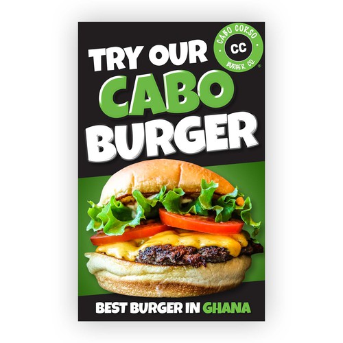 Billboard for Burger Company Design by Nadun Prabodana