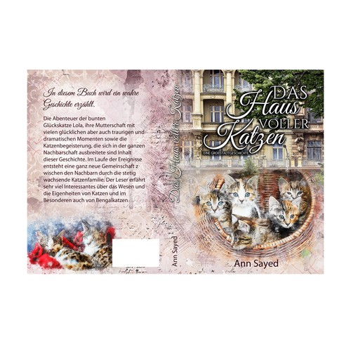 Book cover contest entry by Kia illu