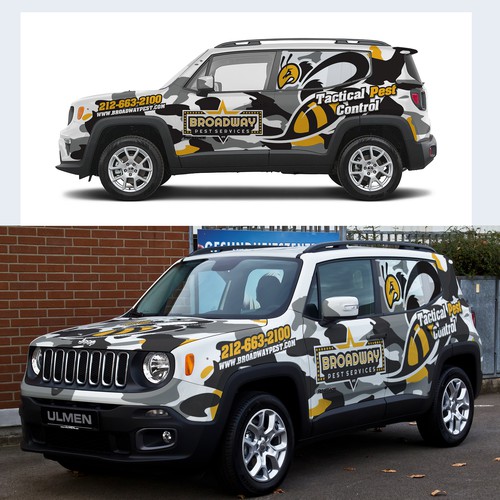 Striking wrap needed for Urban Pest control company Design by Priyo