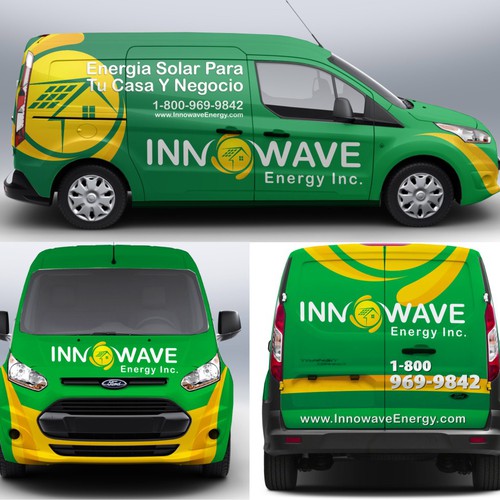 Create a capturing truck/car wrap for a Solar Installer on the Caribbean! Design by ERIKA_design