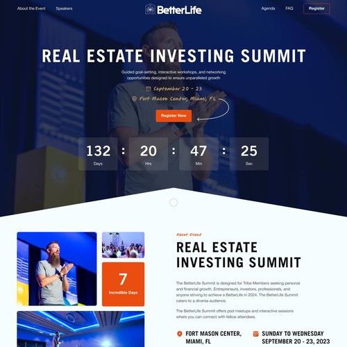Event Website Design Needed for Wordpress Design by FaTiH™