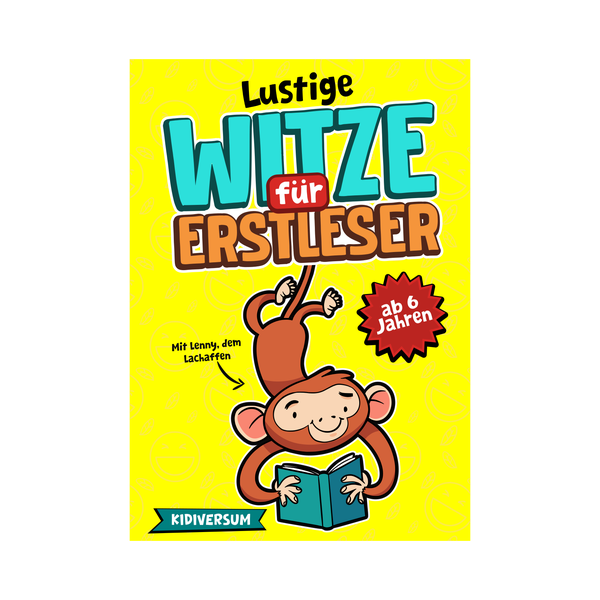 Fröhliches Kinderbuch-Cover für ein lustiges Erstleser-Witzebuch gesucht