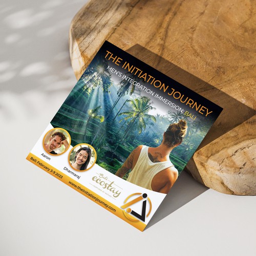 The Initiation Journey Retreat for Men Design by Jordon