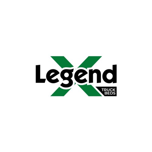 Legend X Truck Bed's Logo Design by line2code