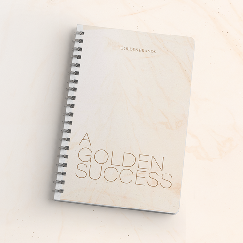 Inspirational Notebook Design for Networking Events for Business Owners Diseño de Leandro Fortuna