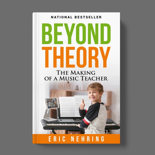 Design an inspiring, hopeful music-themed book cover [no boring designers allowed!] Diseño de TopHills