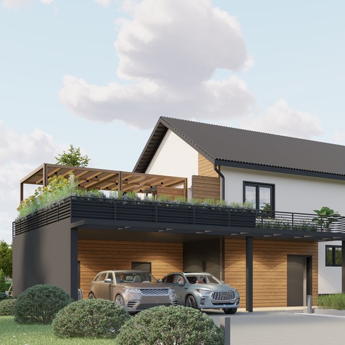 Ideation: Roof Top Terrace Design by Muzaena