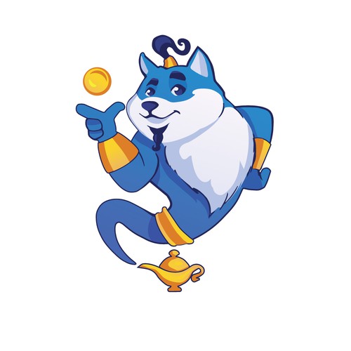 Redesign the Mascot for our Crypto Dog Coin and see it marketed EVERYWHERE! Design by Dja