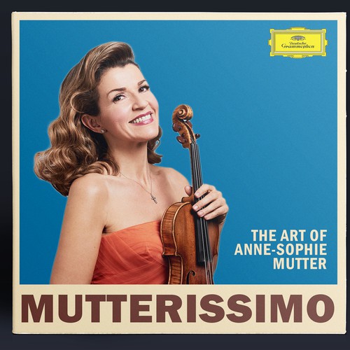 Illustrate the cover for Anne Sophie Mutter’s new album Design by R Graphic Studio