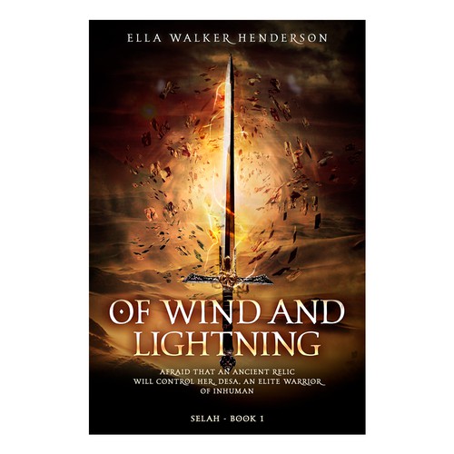 Fantasy book cover design Design by dienel96