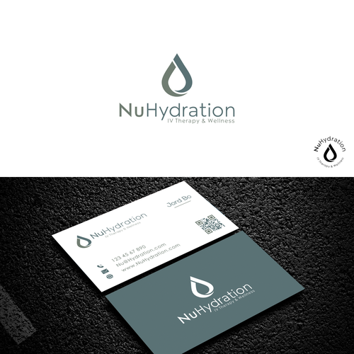 Design a modern IV hydration logo for our IV wellness brand. Design por ArtC4