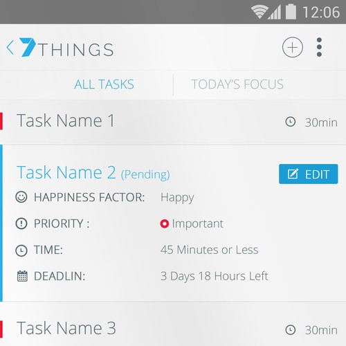 Design for Task-Management-App Design by KashiArts