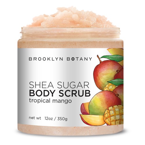 Diseño de Design  FRESH new packaging for a line of body scrubs de vesmil