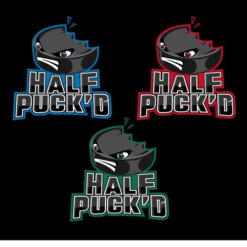 Logo for hockey team jersey - funny / creative - team name 'half