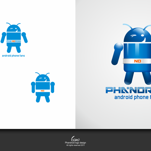 Phandroid needs a new logo デザイン by B@ms