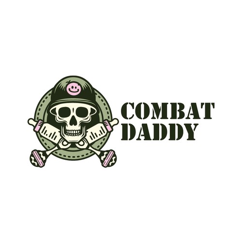 Need a classic, manly logo to appeal to new dads to read our blog! Design by bevouliin