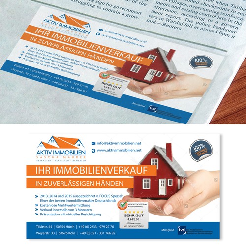 Postcard, flyer or print contest entry by simona n.