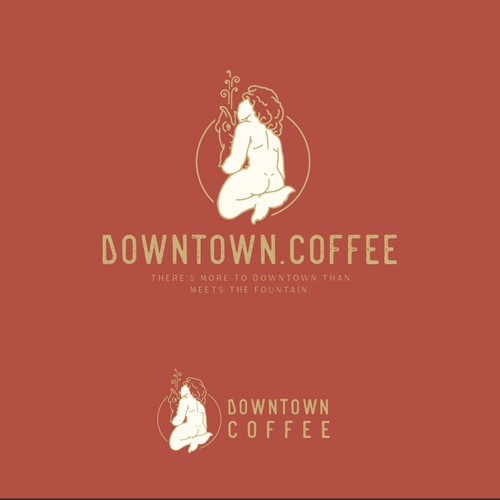 Vintage, Retro Iconic design with an artistic flare for Downtown Paris, TX Coffee House Design von lindt88