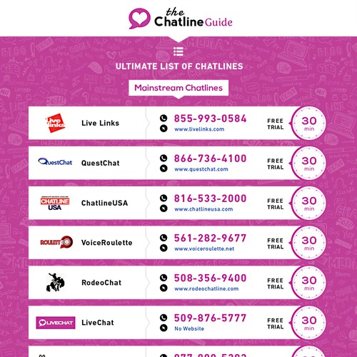 Free chat lines for seniors