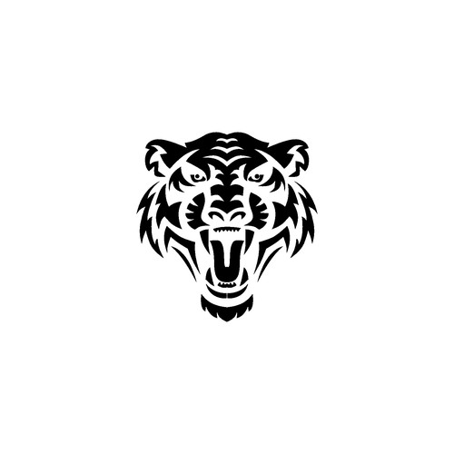 Design di ➤ TIGER HEAD LOGO (Black) di Achmad Nur H