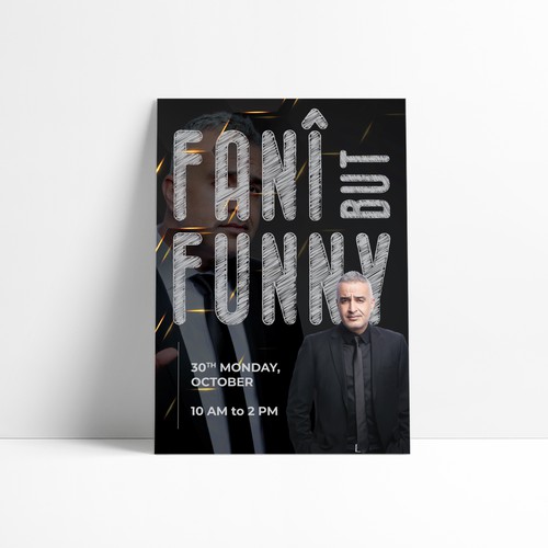 Poster design for Stand up Show Design by JanuX™