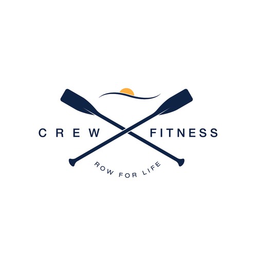 Create a logo for Crew Fitness, indoor rowing studio. | Logo design contest