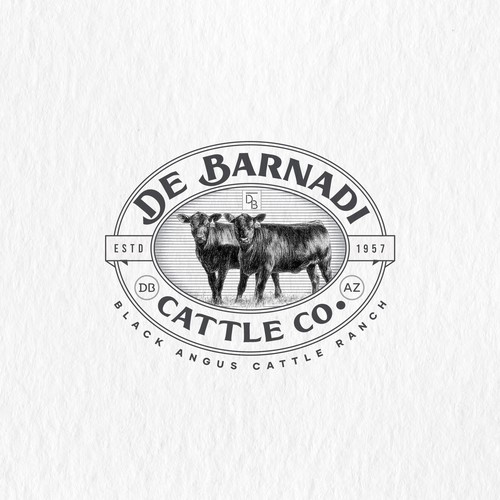 Unique Western Cattle Brand Design by Congrats!