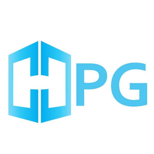 Flat perspective logo concept for real estate