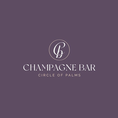 Luxury and modern Champagne Bar logo Design réalisé par Creative _™