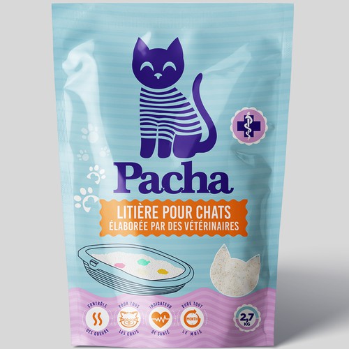 Cat Litter startup Minimalistic packaging - Contest Design von agooshe