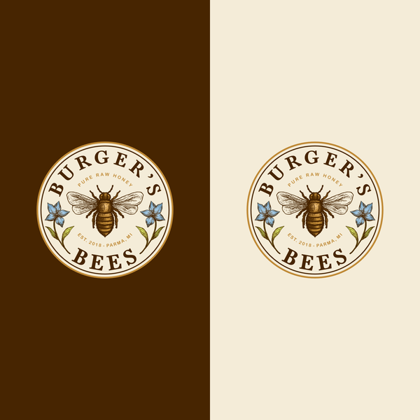 Unique, eye catching logo for female beekeeper