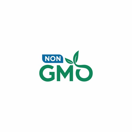 Food Packaging NON-GMO Logo Design by xxian