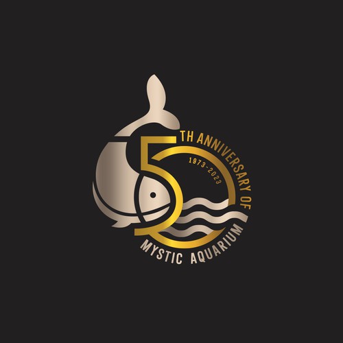 Design di Mystic Aquarium Needs Special logo for 50th Year Anniversary di Congrats!