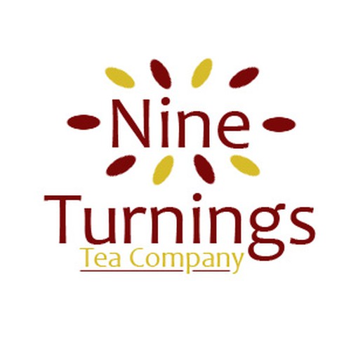 Tea Company logo: The Nine Turnings Tea Company Réalisé par m0nkey