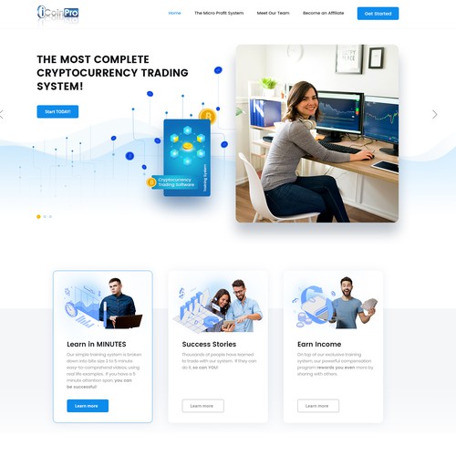 ***GUARANTEED PRIZE*** - NEW WEBSITE DESIGN FOR MLM -*****NEW***** Design by avijitdutta