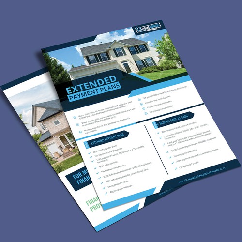 Customer Flyer for Financing - 1 or 2 pages | Postcard, flyer or print ...