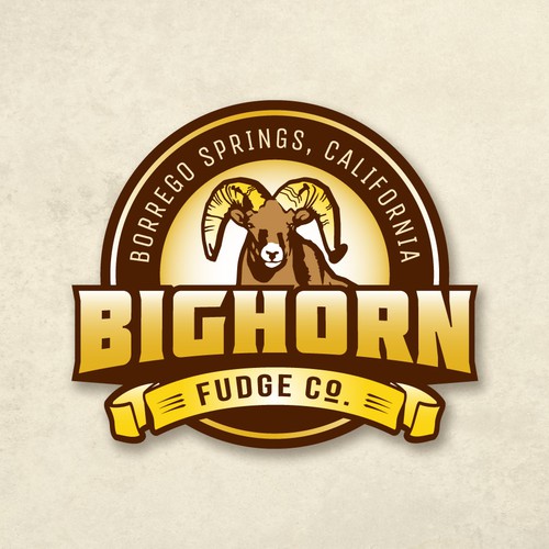 New logo wanted for Bighorn Fudge Co., Borrego Springs, California