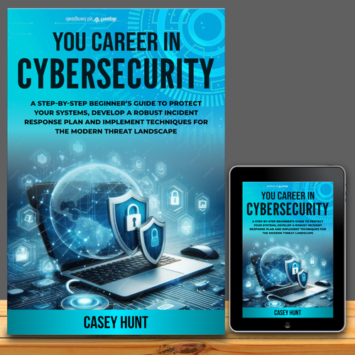 Book Cover Needed for Cybersecurity Book Design by Agel Studio
