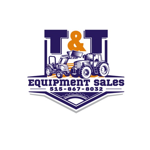 Farm equipment dealer looking for good eye catching logo Design réalisé par sowza