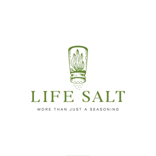 Salt Infused with Seaweed as a Natural Source of Daily Iodine vs Salts with Chemical Iodine Design by Kukuh Saputro Design