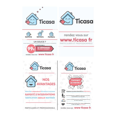 Proposta di design per un contest della categoria Cartolina, volantino o stampa realizzata da lepan Communication